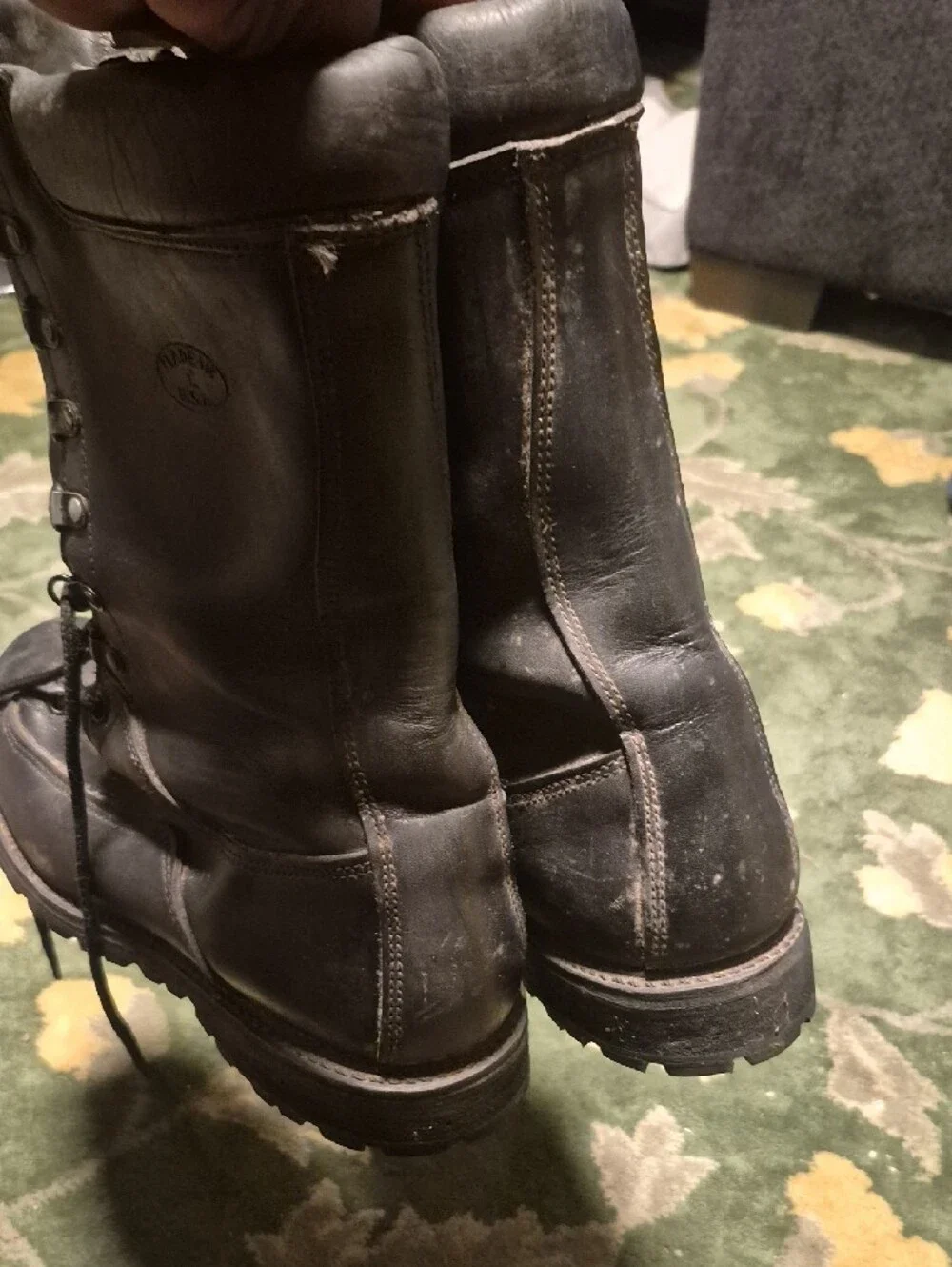 Matterhorn black leather